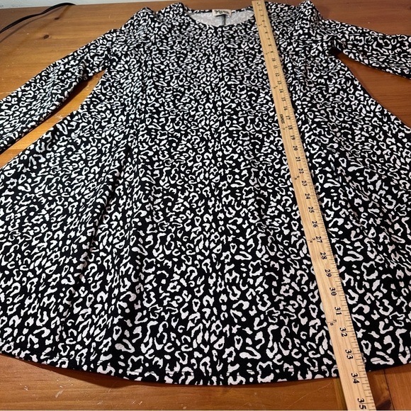 Show Me Your MuMu Black and White Animal Print Dress - Picture 6 of 8
